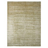 Modern and Contemporary Wool Hand Knotted Rug Brown 8.9x11.7 -O020139