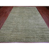 Modern and Contemporary Wool Hand Knotted Rug Green 8.5x11.5 -O020142
