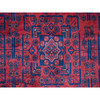 Tribal & Geometric Wool Hand Knotted Rug Red 9.9x12.11 -O020001