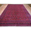 Tribal & Geometric Wool Hand Knotted Rug Red 9.10x12.10 -O020392