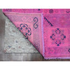 Kazak Wool Hand Knotted Rug Pink 7.11x9.7 -O020401
