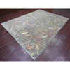 Oushak And Peshawar Wool Hand Knotted Rug Grey 9.1x11.9 -O089744