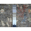 Oushak And Peshawar Wool Hand Knotted Rug Grey 6.0x9.1 -O089787