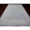 Oushak And Peshawar Wool Hand Knotted Rug Blue 8.8x11.11 -O020165