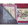 Oushak And Peshawar Wool Hand Knotted Rug Pink 9.1x12.0 -O021004