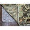 Oushak And Peshawar Wool Hand Knotted Rug Brown 10.0x13.5 -O020093