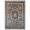 Mamluk Wool Hand Knotted Rug Brown 9.9x13.8 -O020381
