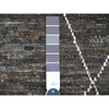 Tribal & Geometric Wool Hand Knotted Rug Brown 7.11x10.0 -O020385