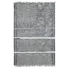 Tribal & Geometric Wool Hand Knotted Rug Grey 6.1x9.4 -O020422
