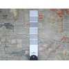Oushak And Peshawar Wool Hand Knotted Rug Grey 8.1x9.10 -O020465