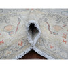 Oushak And Peshawar Wool Hand Knotted Rug Grey 8.1x9.10 -O020465