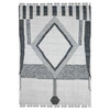 Tribal & Geometric Wool Hand Knotted Rug Ivory 6.1x9.1 -O020547