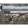 Oushak And Peshawar Wool Hand Knotted Rug Grey 3.6x5.0 -O020629