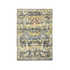 Transitional Wool Hand Knotted Rug Black 5.1x7.4 -O075696