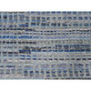 Tribal & Geometric Wool Hand Knotted Rug Blue 8.1x10.8 -O020834