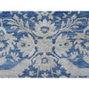 Oushak And Peshawar Wool Hand Knotted Rug Blue 8.9x11.7 -O020917