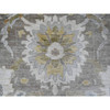 Oushak And Peshawar Wool Hand Knotted Rug Grey 13.10x17.1 -O089741
