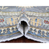 Oushak And Peshawar Wool Hand Knotted Rug Grey 7.8x7.11 -O089997