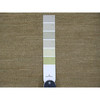 Flat Weave Wool Hand Woven Rug Green 9.1x12.0 -O020949