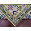 Kazak Wool Hand Knotted Rug Green 8.10x11.8 -O020972
