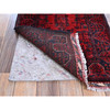 Tribal & Geometric Wool Hand Knotted Rug Red 1.10x5.1 -O0742