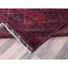Tribal & Geometric Wool Hand Knotted Rug Red 9.8x12.9 -O0762