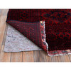 Tribal & Geometric Wool Hand Knotted Rug Red 9.10x13.2 -O0768