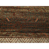 Khotan and Samarkand Wool Hand Knotted Rug Brown 9.11x14.3 -O075562