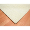 Modern and Contemporary Wool Hand Knotted Rug Ivory 7.10x10.1 -O075571