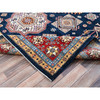 Kazak Wool Hand Knotted Rug Blue 8.0x9.10 -O0303