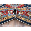 Kazak Wool Hand Knotted Rug Blue 8.0x9.10 -O0303