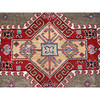 Kazak Wool Hand Knotted Rug Brown 8.2x9.11 -O0305