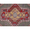 Kazak Wool Hand Knotted Rug Brown 7.11x9.8 -O0308