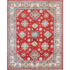 Kazak Wool Hand Knotted Rug Red 7.10x9.9 -O0310