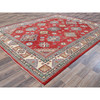 Kazak Wool Hand Knotted Rug Red 7.11x9.11 -O0311