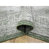Modern and Contemporary Wool Hand Knotted Rug Green 6.1x9.0 -O076245