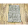 Modern and Contemporary Wool Hand Knotted Rug Green 2.0x3.0 -O076256
