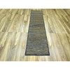 Modern and Contemporary Wool Hand Knotted Rug Brown 2.6x8.0 -O076267