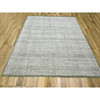Modern and Contemporary Wool Hand Knotted Rug Green 9.10x10.2 -O076279
