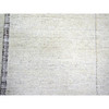 Modern and Contemporary Wool Hand Knotted Rug Ivory 8.0x9.9 -O076214