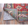 Kazak Wool Hand Knotted Rug Red 4.10x6.6 -O0326