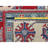 Kazak Wool Hand Knotted Rug Red 5.1x6.9 -O0331