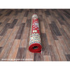Kazak Wool Hand Knotted Rug Red 3.5x5.0 -O0340