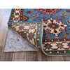 Kazak Wool Hand Knotted Rug Blue 3.3x4.10 -O0353