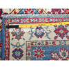 Kazak Wool Hand Knotted Rug Blue 2.0x3.0 -O0375