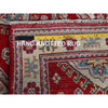 Kazak Wool Hand Knotted Rug Red 2.0x3.0 -O0383