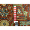 Heriz Wool Hand Knotted Rug Red 10.0x13.10 -O076226