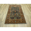 Heriz Wool Hand Knotted Rug Blue 4.1x5.11 -O076231