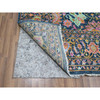 Fine Oriental Wool & Silk Hand Knotted Rug Blue 8.0x10.2 -O076315