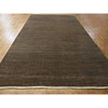 Modern and Contemporary Wool & Silk Hand Knotted Rug Brown 10.0x14.0 -O076334